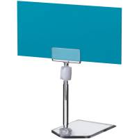 Sign Clip skilteholder m/fod 86mm transparent