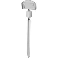 Sign Clip prisskilteholder m/spyd 123mm glasklar