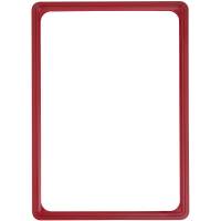 Skilteramme A5 r&oslash;d