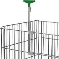 Skilteholder A3-A6 320-620mm gr&oslash;n