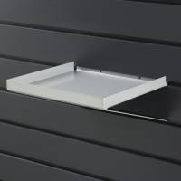 FlexiSlot rillepanel hylde 200x210mm s&oslash;lv