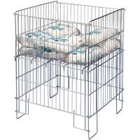 Salgskurv I 530x530x775mm 217L krom