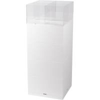 EasyCubes salgsdumper 400x400x1050mm hvid