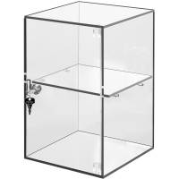 Syringa bordvitrine 200x200x300mm glasklar