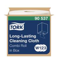 Tork 90537 Alt-i-en aft&oslash;rringsklud 31,5cmx114m 1lags W1 hvid