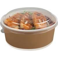 Bowles 700ml 145x125x66mm brun/hvid