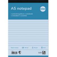 Rhino telefonblok 60g A5 linjeret hvid