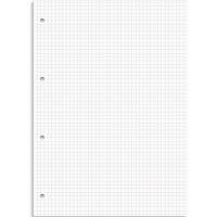 Rhino konferenceblok 60g hvid A4 kvadreret toplimet 25ark