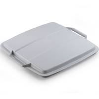 Durable Durabin Eco l&aring;g t/90L affaldsspand gr&aring;