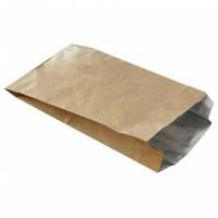 Grillpose m/aluminium 160x65x310+20mm brun 250stk