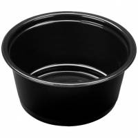 Dressingb&aelig;ger 60ml &Oslash;62x27mm sort 250stk