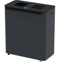 Eco Star sorteringsstation 2x60L antracit
