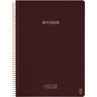 Kozo Premium notesbog 100g A5 linjeret kaffebrun