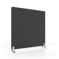 G&ouml;tessons ScreenIt A30 gulvsk&aelig;rm 120x120cm sort