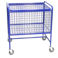 Kongamek tr&aring;dnetsvogn 800x600x915mm bl&aring; 100kg