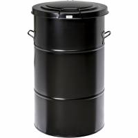 Kongamek affaldsspand 160l sort