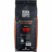 Black Coffee Double Roast kaffe hele b&oslash;nner 1000g