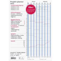 Mayland 2027 27105000 projekt planner v&aelig;gkalender 30x80cm bl&aring;