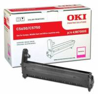 OKI 43870006 magenta tromle, 20.000 sider