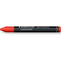 Staedtler Lumocolor 236 m&aelig;rkekridt permanent &Oslash;12mm r&oslash;d