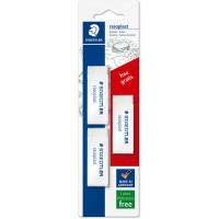Staedtler 526 B viskel&aelig;der 2+1 hvid