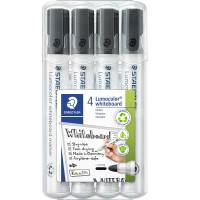 Staedtler Lumocolor whiteboardmarker 2,0mm sort 4 stk