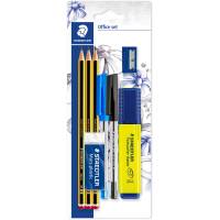 Staedtler 60 offices&aelig;t blyanter, kuglepen, marker mm. 8 dele