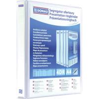 Donau vinduesringbind 4RD 40/63mm A4 hvid