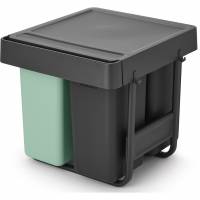 Brabantia Sort&Go modul 2x10+1x20L m&oslash;rkegr&aring;