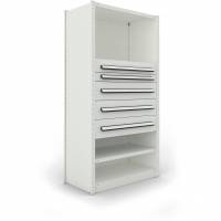 META Quick reol 5 skuffer 50x100x200cm 100kg