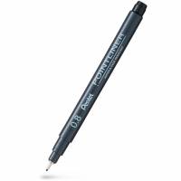 Pentel S20P fineliner 0,8mm sort