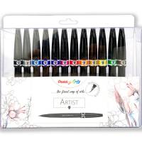 Pentel Brush Sign Pen Artist SESF30C 12stk