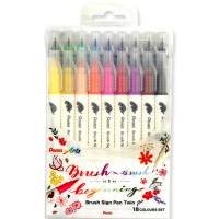 Pentel Brush Sign Pen Twin SESW30 18stk