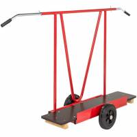 Kongamek pladevogn 1707x540x1122mm 200kg r&oslash;d