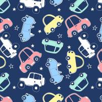 Gavepapir biler 55cmx160m m&oslash;rkebl&aring;