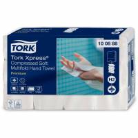 Tork 100888 Xpress Premium h&aring;ndkl&aelig;deark 2-lags W-fold H2