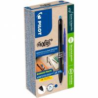 Pilot FriXion Ball+ pakke 0,7mm bl&aring;