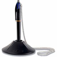 BIC 4Colours kuglepen med k&aelig;de og fod 0,32mm