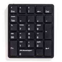 Mousetrapper NumPad tastatur tr&aring;dl&oslash;s sort
