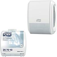 Tork Constant Airfreshener Breeze + gratis dispenser hvid