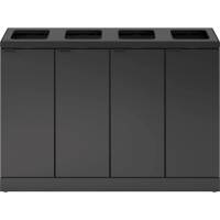 Bica Basic 878 affaldsstation 4x45L antracit