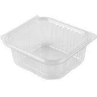 Plastboks med l&aring;g 500ml klar 600stk