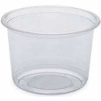 Plastb&aelig;ger 500ml klar 50stk