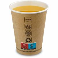 Kaffeb&aelig;ger &Oslash;89x101mm 30cl brun 50stk