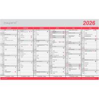 Mayland 2026 26055000 v&aelig;gkalender 24x39cm