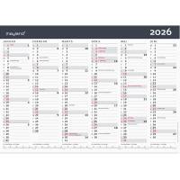 Mayland 2026 26063100 moderne v&aelig;gkalender A3 29,6x42cm