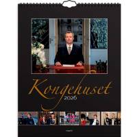 Mayland 2026 26066210 kongehuset v&aelig;gkalender 29,5x39cm