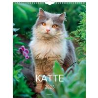 Mayland 2026 26066300 katte v&aelig;gkalender 29,5x39cm