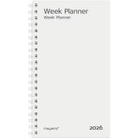 Mayland 2026 26088500 week planner refill 17x9,5cm hvid