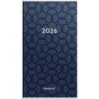 Mayland 2026 26090070 indexkalender m/illustrationer 17x9,5 cm